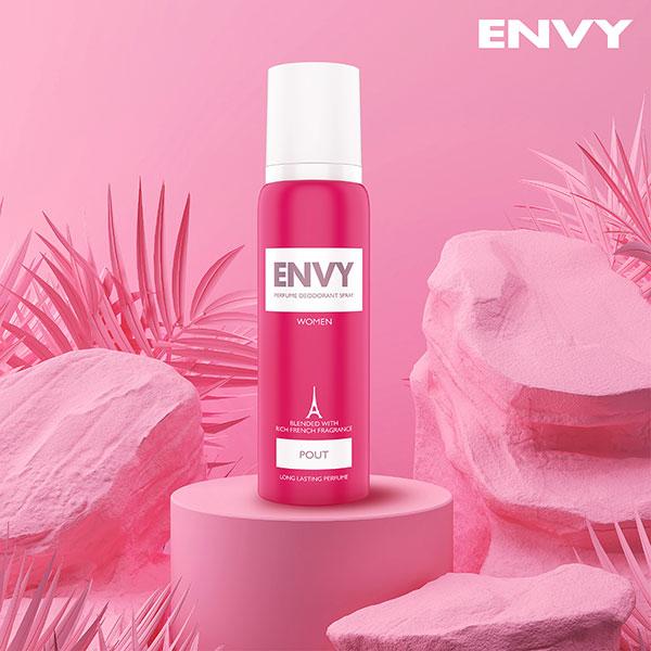Envy Pout Deodorant For Women - 120ML - Deodorants/Roll-Ons