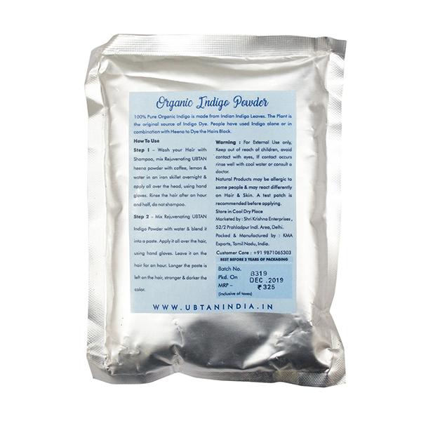 Rejuvenating UBTAN Organic Indigo Powder 100 gm - Powder