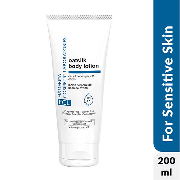 Netmeds | Fixderma Cosmetic Laboratories (FCL) Body Lotion - Oatsilk 200 ml