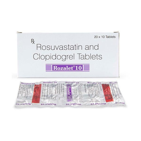 ROZALET 10mg Tablet 10's - High Cholesterol-Dys