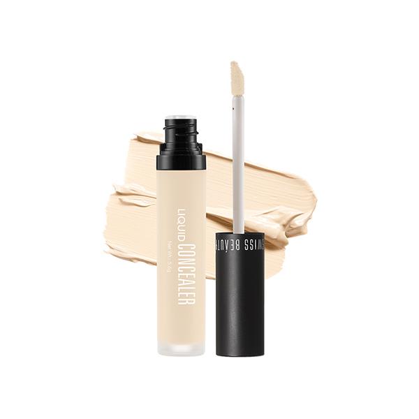 Netmeds | Swiss Beauty Liquid Light Weight Concealer with Full Coverage Shade- Creamy Beige 6 gm