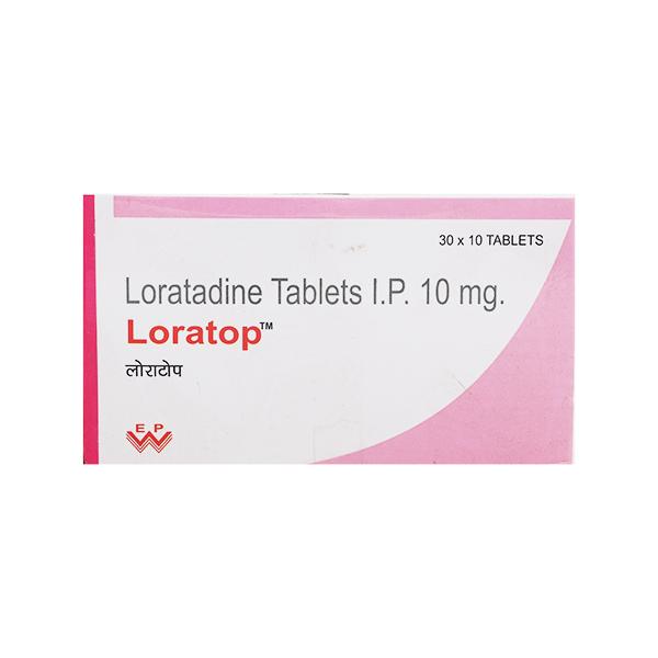 Loratop Tablet 10'S - Allergies-Ant