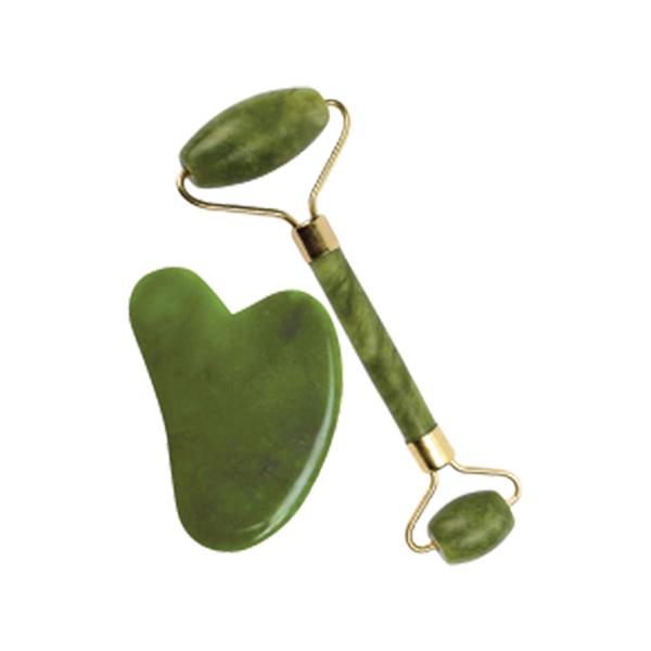 Netmeds | Saturn By GHC Jade Roller & Gua Sha Face & Neck Massage Kit 120 gm