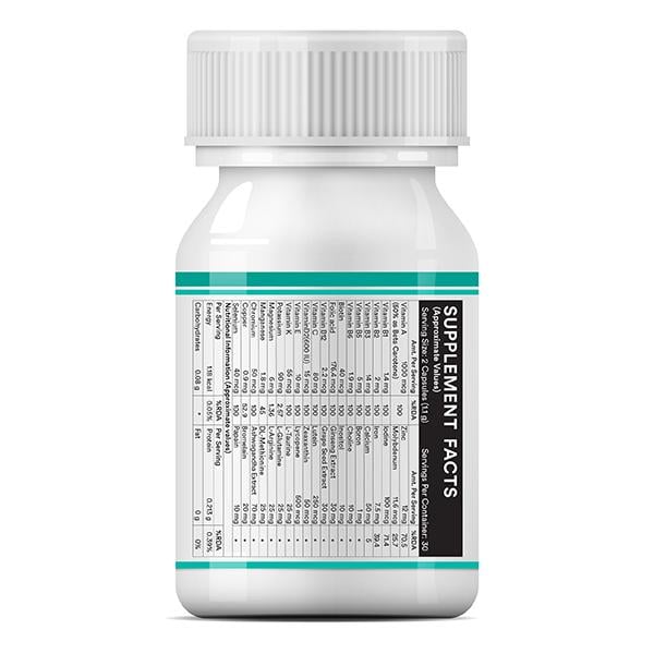 Inlife Multivitamin & Minerals Capsule - Men 60's - Multi-Vitamins
