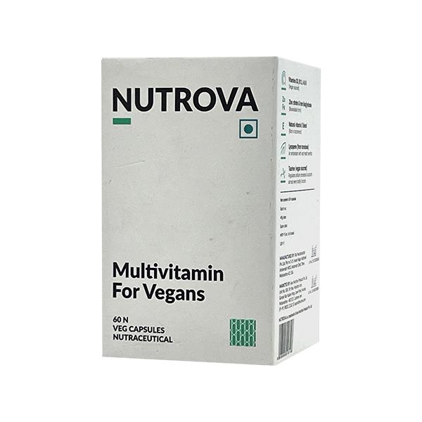 NUTROVA DAILY MULTIVITAMIN VEG Capsule 60's - Supplements-Vam