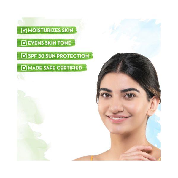 Mamaearth Rice Day Cream With Rice Water & Niacinamide SPF 30 for Glass Skin 50gm - Creams/Oils/Lotions