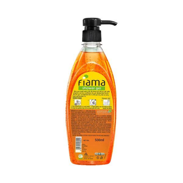 Fiama Shower Gel Peach & Avocado Body Wash with Skin Conditioners for Soft Moisturised Skin pump 500 ml - Shower Gels & Body Wash