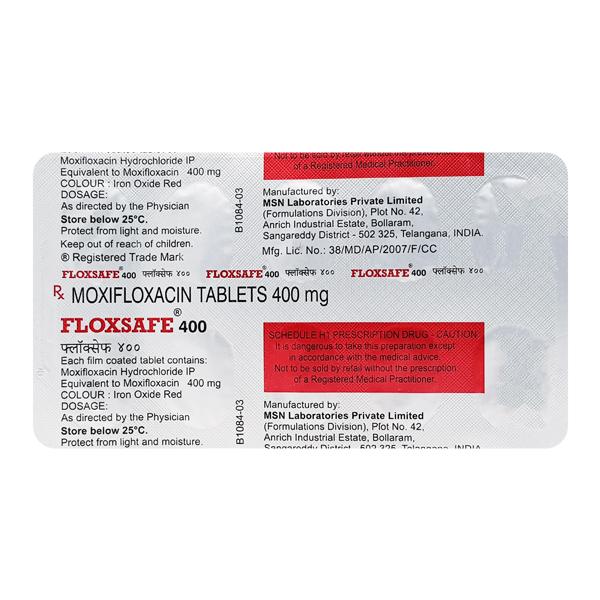 Netmeds | Floxsafe 400mg Tablet 10'S