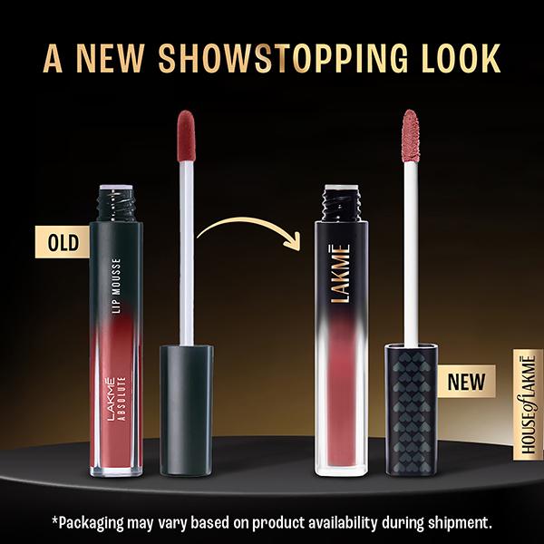 Lakme Absolute Sheer Lip Mousse 303 Nude Naturalle 4.6 gm - Lipsticks