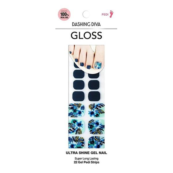 Netmeds | Dashing Diva Gloss Nail - Blue Bandana 1's