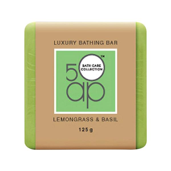 Netmeds | 50 ap Luxury Bathing Bar - Lemongrass & Basil 125 gm