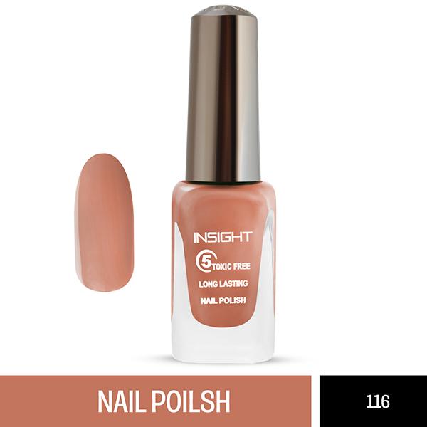 Insight Cosmetics 5 Toxic Free long lasting Nail Polish - Color 116 9 ml - Nail Polish