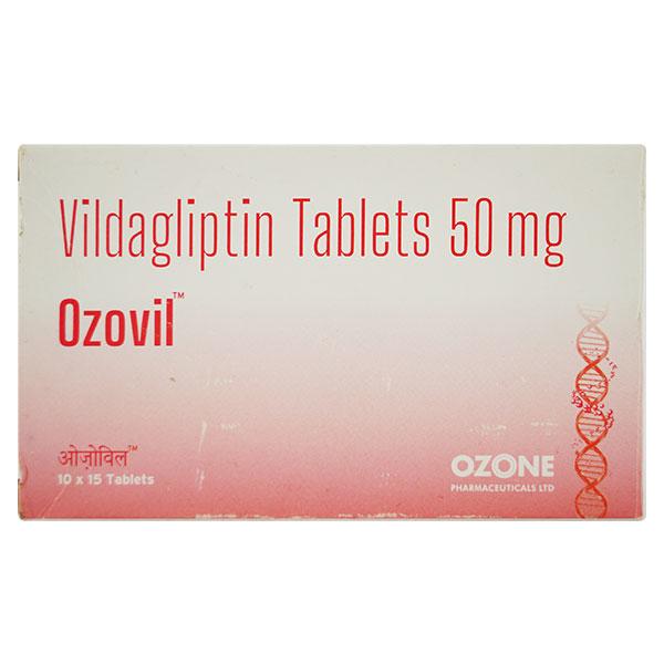 OZOVIL 50 Tablet 15's - Diabetes-Ant