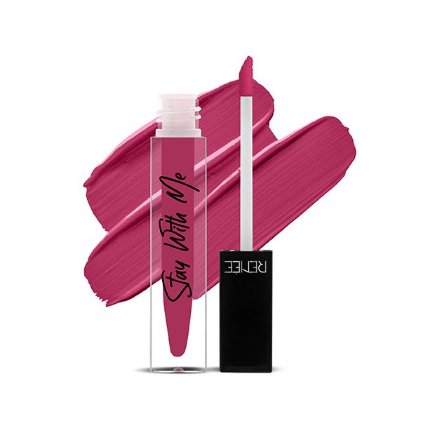 RENEE Stay With Me Matte Lip Color - Pride Of Magenta 5 ml - Liquid Lipsticks