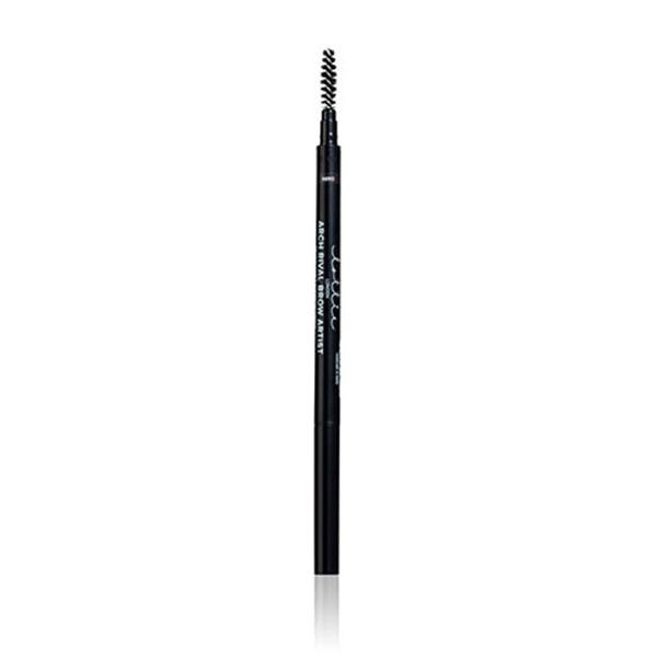 Lottie London ARCH RIVAL - BROW ARTIST- AUTOMATIC PENCIL W/ SPOOLIE Dark 1's - Eyebrow Pencils & Enhancers