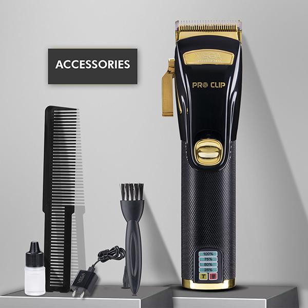 VEGA Professional Pro Clip Hair Clipper with 240 mins Runtime, (VPPHC -06) 1's - Trimmers