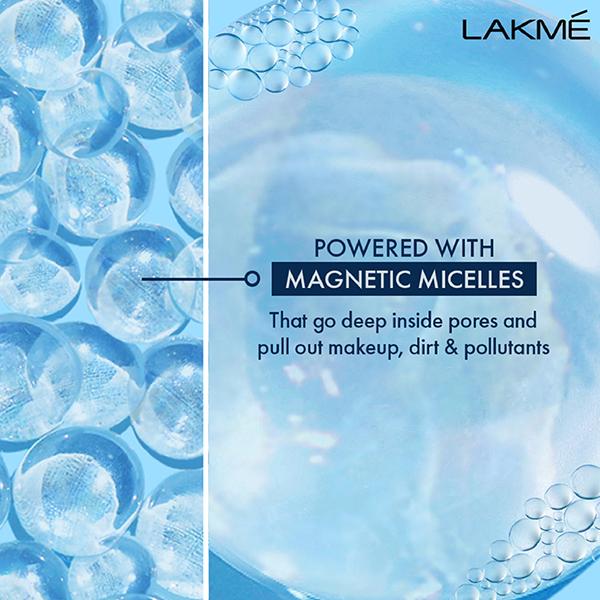 Lakme Micellar Pure Facewash for Deep Pore Cleanse 100 gm - Face Washes