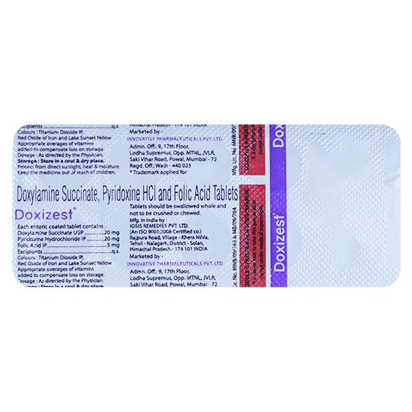 DOXIZEST Tablet 10's - Vomitting/Emesis-Ant