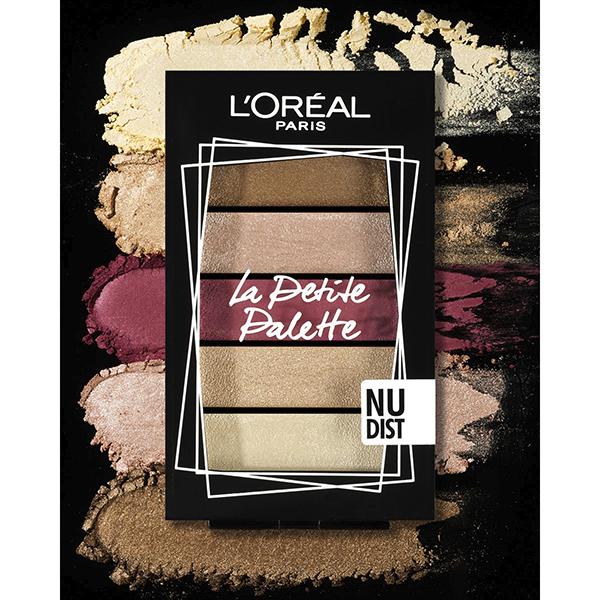 L'Oreal Paris La Petite Eyeshadow Palette, Nudist 4 Gm - Eyeshadow, Bases & Primers