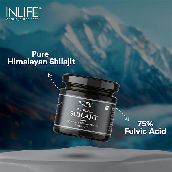 INLIFE Shilajit Resin 20 gm - Sexual Care