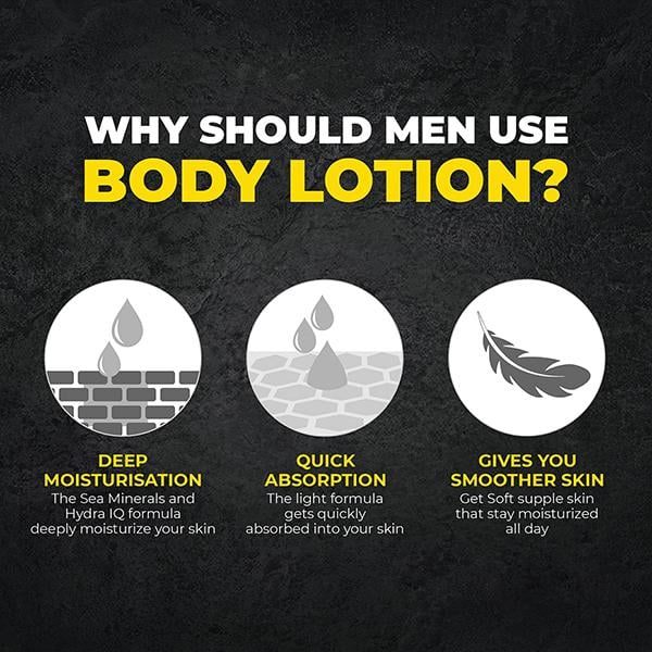 Beardo Ultra Glow Body Lotion - Men 250 ml - Lotions & Creams