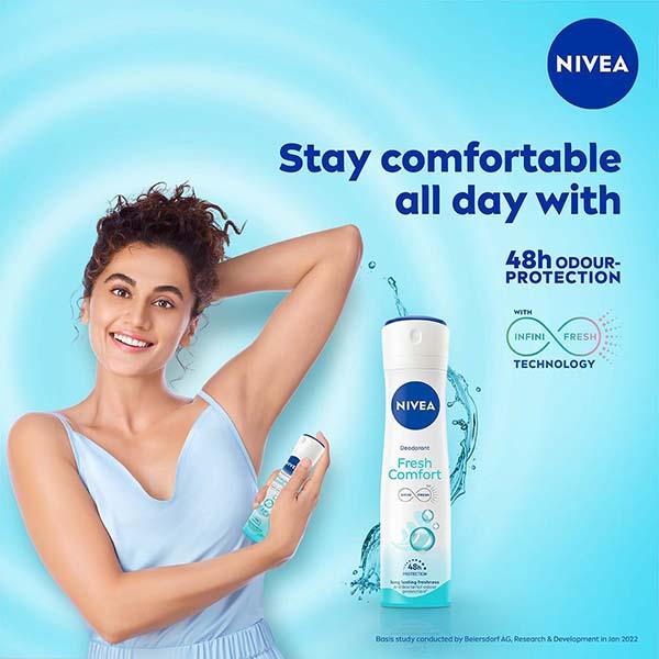 Nivea Deo Fresh Comfort 150ml - Women Deodorants/Roll-Ons