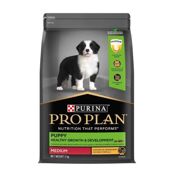 Netmeds | Nestle Purina Pro Plan Puppy Dog Food (Medium) 3 kg