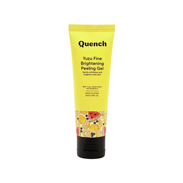 Quench Botanics Vitamin C Peeling Gel with Yuzu & Orange Peel To Brighten Dull Skin 50 ml - Masks & Peels