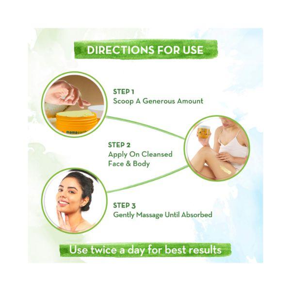 Mamaearth Ubtan Nourishing Cold Cream for Winter with Turmeric & Saffron for Glowing Moisturization 100 gm - Creams/Oils/Lotions