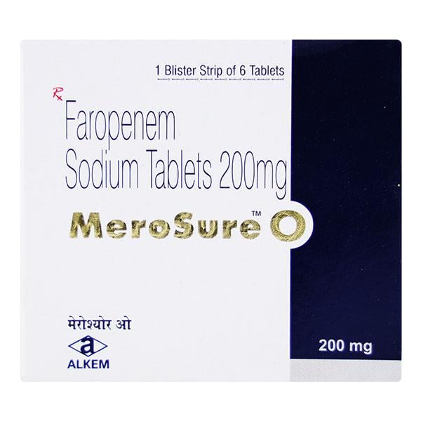 Merosure O 200mg Tablet 6'S - Bacterial Infections-OBL