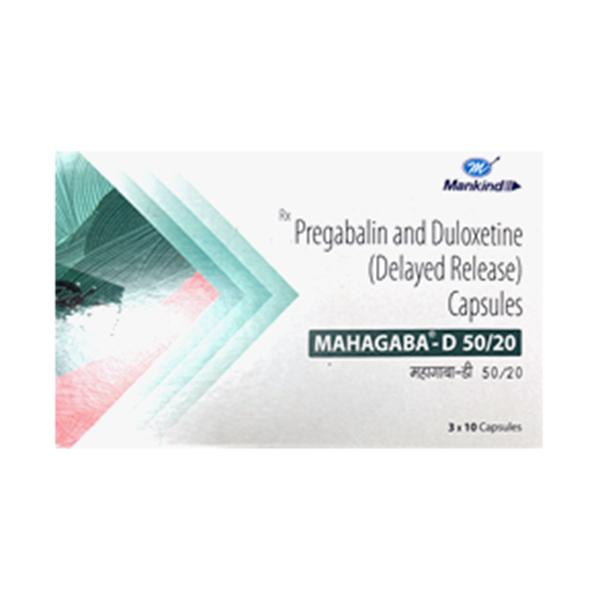MAHAGABA D 50/20 Capsule 10's