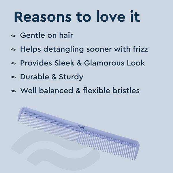 Gubb Styling Large Hair Comb (Santorini Hues) Gb-Lh-021 1's - Hair Combs