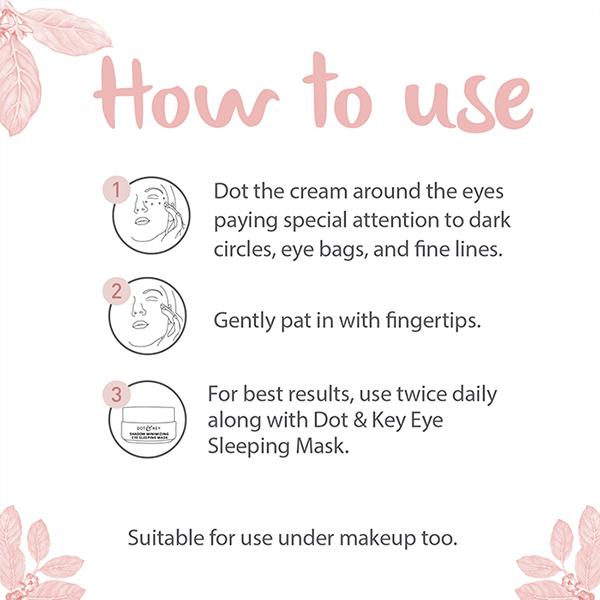 Dot & Key Retinol + Caffeine Eye Cream 21 ml - Under Eye Creams & Serums