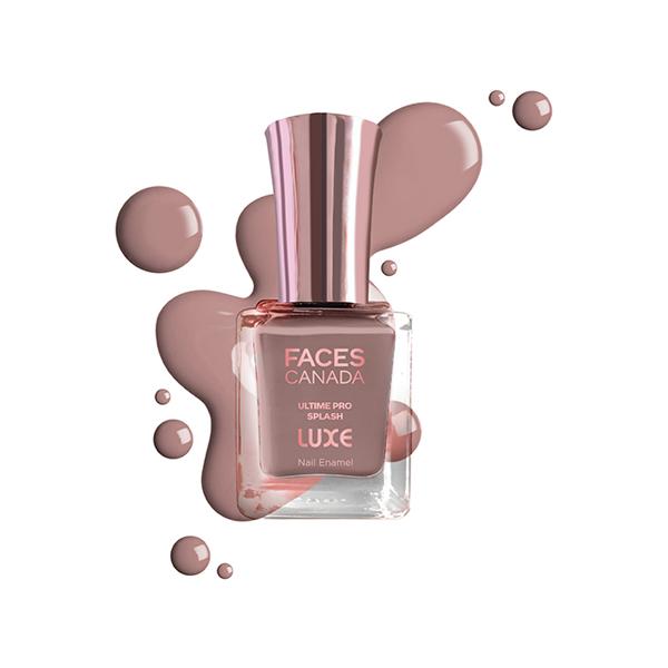 Faces Canada Ultime Pro Splash Luxe Nail Enamel - Salted Caramel (L12) 12 ml - Nail Polish