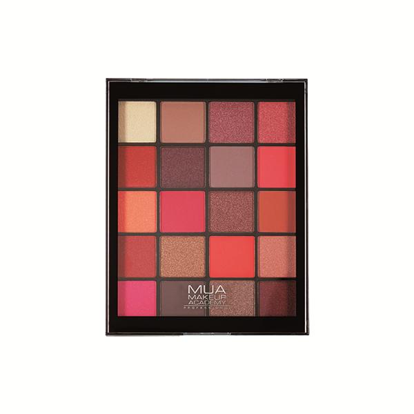 MUA 20 Shade Eyeshadow Palette - Flame Thrower 22 gm