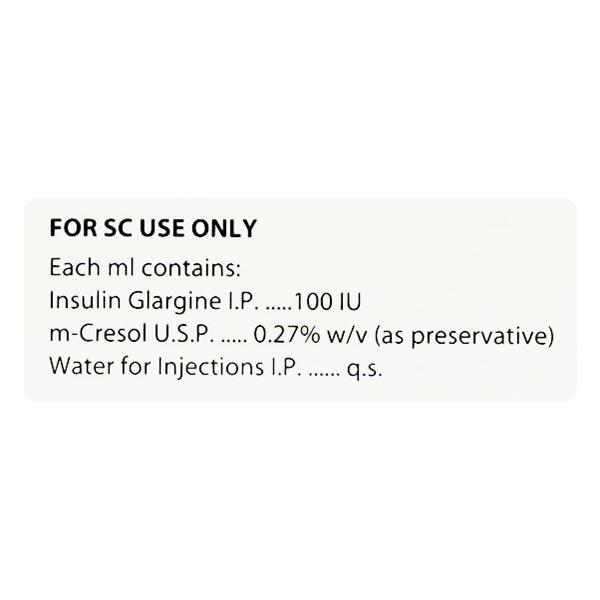 Glaritus 100IU Cartridge 1X3ml - Diabetes-Ins