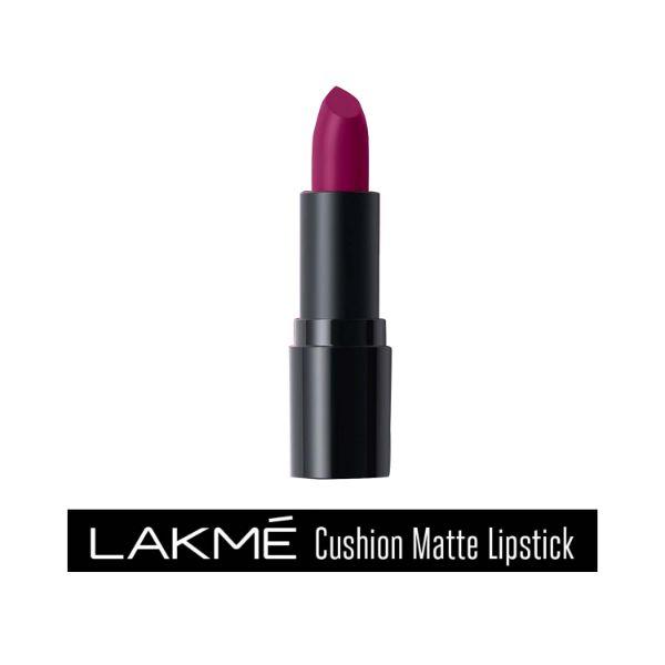 Lakme Cushion Matte Lipstick Purple Orchid 4.5 gm - Lipsticks
