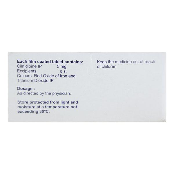 Cetanil 5mg Tablet 15'S - Hypertension-Cal