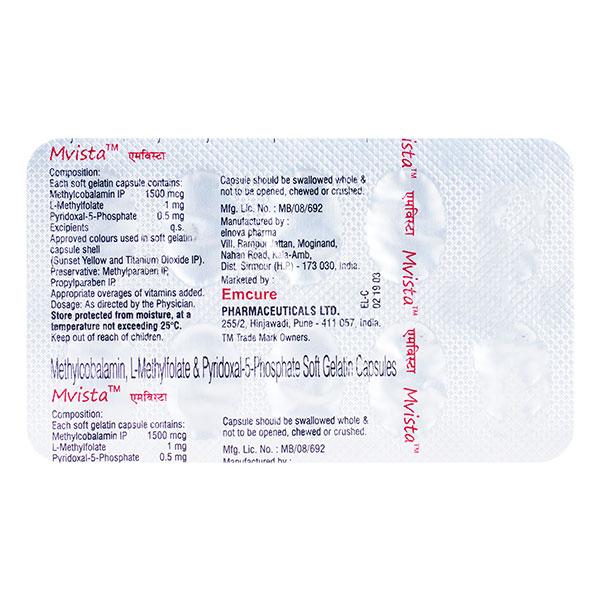 Mvista Capsule 10'S - Supplements-Sup