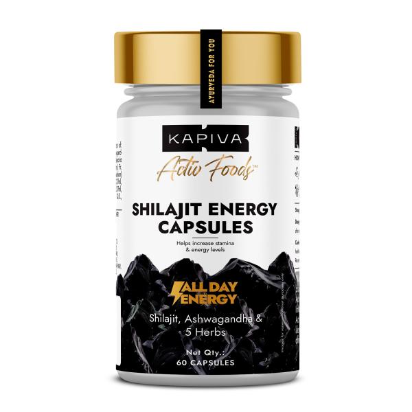 Netmeds | Kapiva Activ Foods Shilajit Energy Capsules 60's