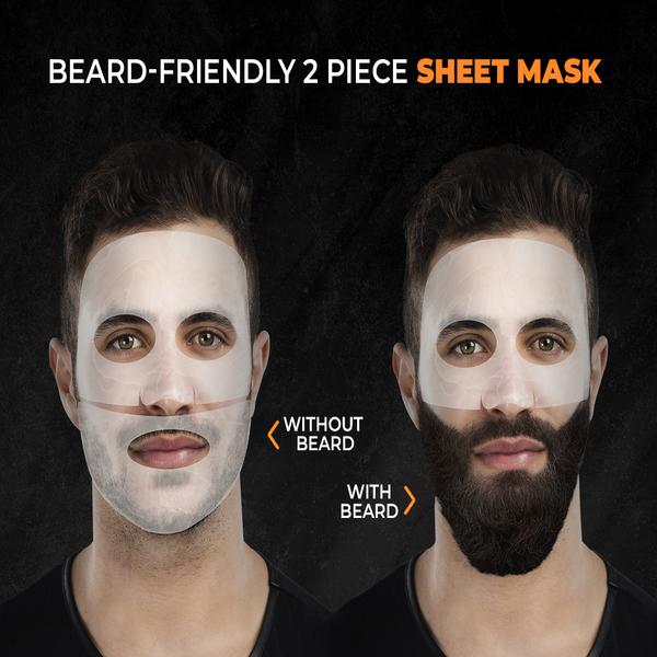 Beardo Vitamin C Sheet Face Mask - Night Shot 20 gm - Masks & Peels