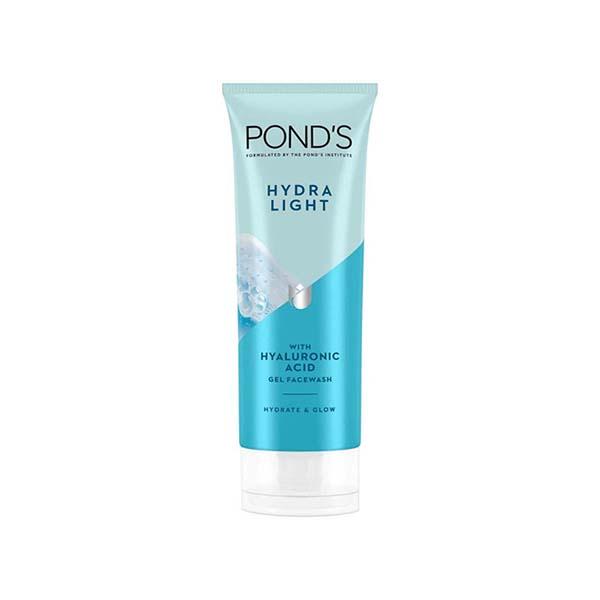 Netmeds | Pond's Hydra Light Hyaluronic Acid Hydrating Gel Facewash 100 gm
