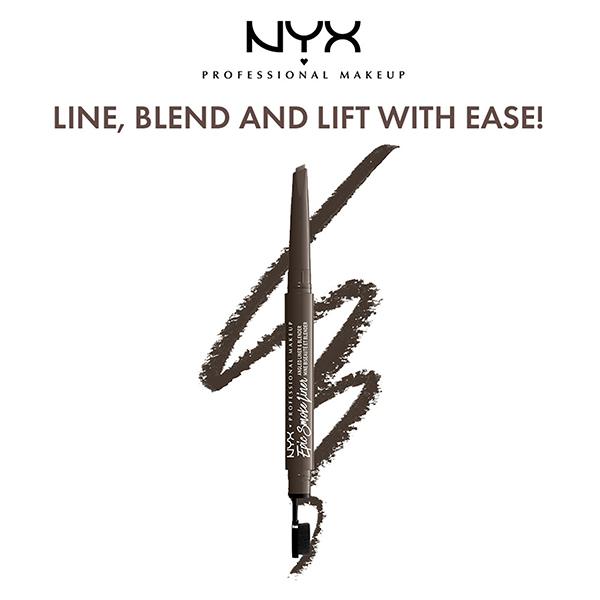 NYX Professional Makeup Epic Smoke Angled Liner and Blender - Mocha Match 0.17 gm - Eyeliners