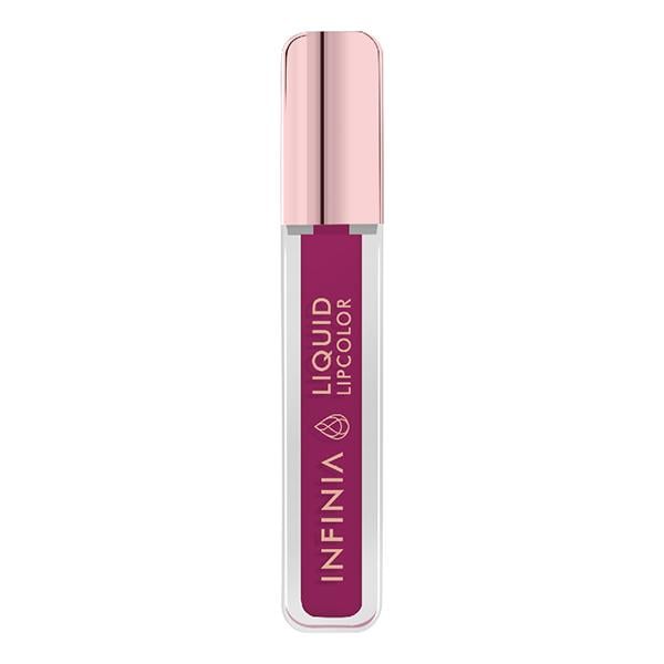 Infinia Liquid Lip Color Liquid Lipstick M 08 Long Lasting and Waterproof 5 ml - Liquid Lipsticks