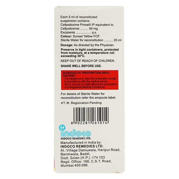 BACTOGARD 50mg Oral Suspension 30ml - Bacterial Infections-Cep