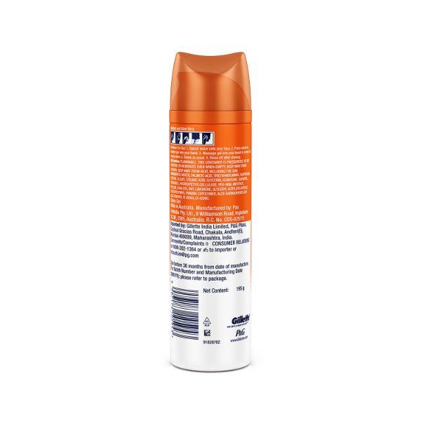 Gillette Pro Shaving Gel Icy Cool Menthol, White 195 gm - Shaving Gels