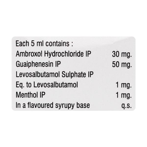 RONYCUF L Syrup 100ml - Asthma/COPD-Ast