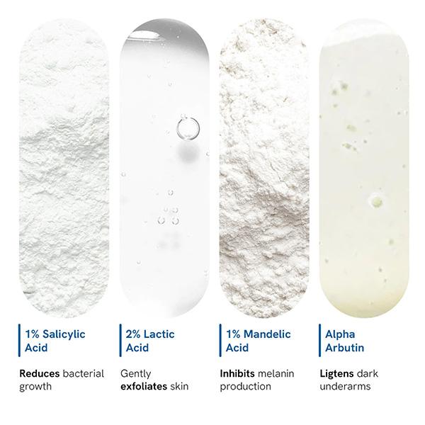 Be Bodywise 4% Aha Bha Underarm Roll On - Floral Fragrance 50 ml - Women Deodorants/Roll-Ons