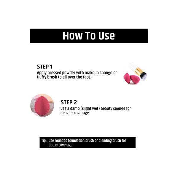 Insight Cosmetics Mineralized Pressed Powder SPF 24 - Light Beige 9 gm - Compact Powder