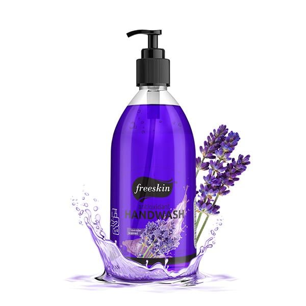Freeskin Lavender Scented Hand wash 500 ml - Hand Wash & Soaps